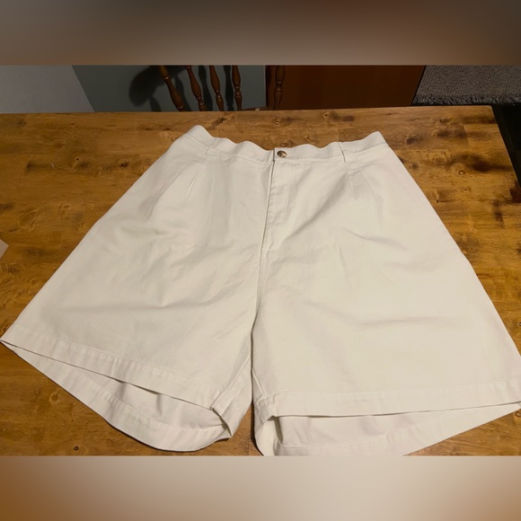 Big Bud Press Pants - Big Bud Press Trouser Shorts- Vintage Off-White Size 1XL
